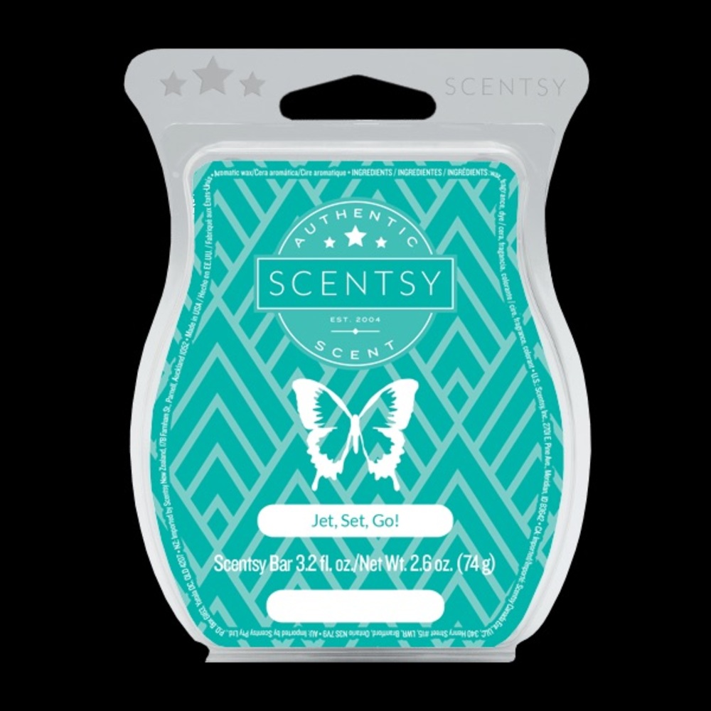 Jet, set, go Scentsy bar